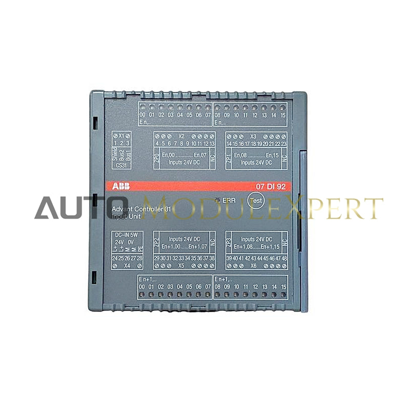 ABB 07DI92F GJR5252400R0101 Digital I/O Module