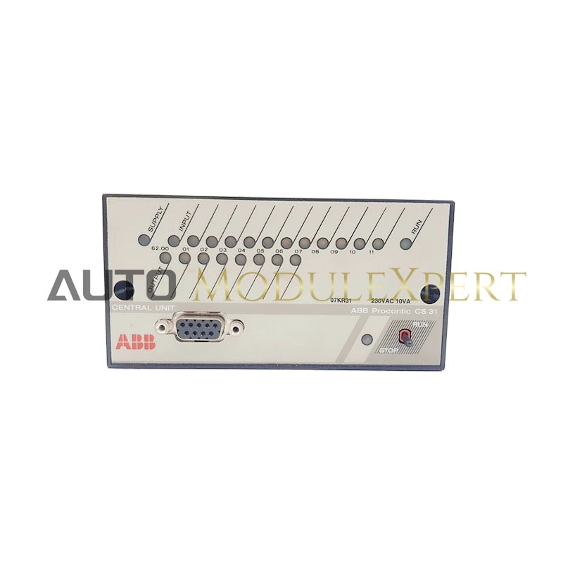 ABB  07KR31 07 KR 31  Central Processing Unit 24VDC Input Power