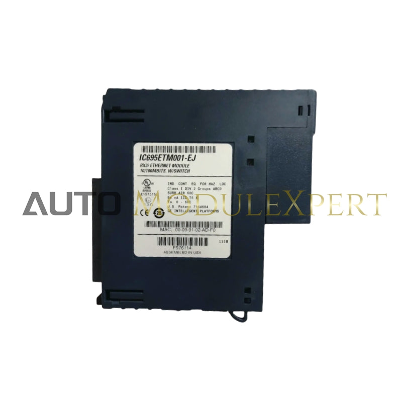 GE FANUC IC695ETM001 PACSystems وحدة واجهة إيثرنت RX3i