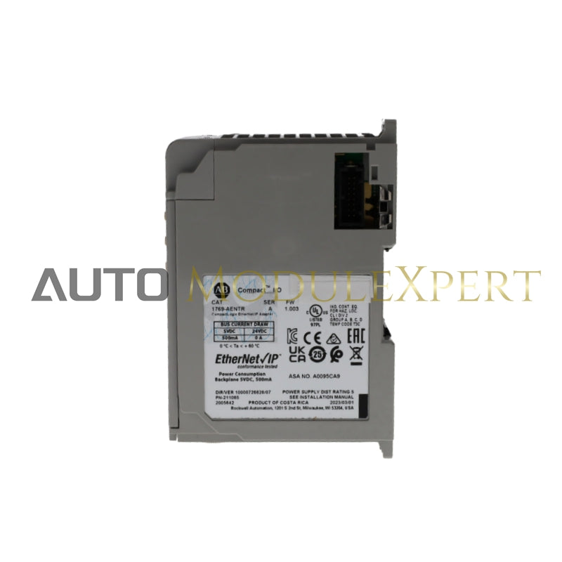 Adaptador EtherNet/IP compacto de E/S Allen-Bradley 1769-AENTR