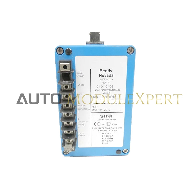 BENTLY NEVADA 86517-01-01-01-02 Accelerometer Interface Module