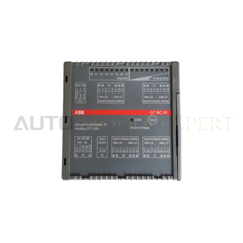 GJR5252300R3101 | ABB 07 AC 91 Analog I/O module