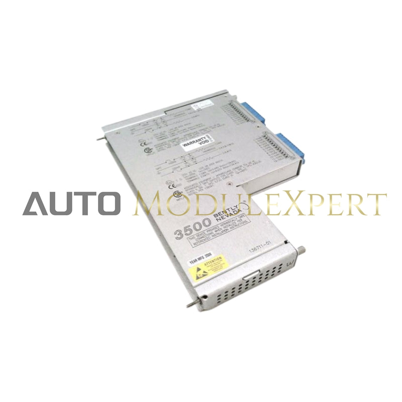 BENTLY NEVADA 136711-01 RTD/TC I/O Module