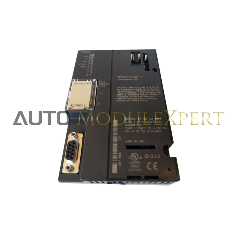 Módulo de interface de rede GE FANUC IC200PBI001 Profibus