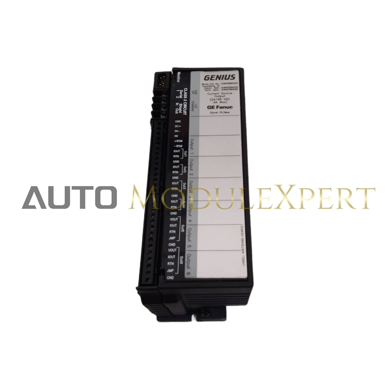 GE FANUC IC660BBA025 24/48 VDC Current-Source Analog Output Block