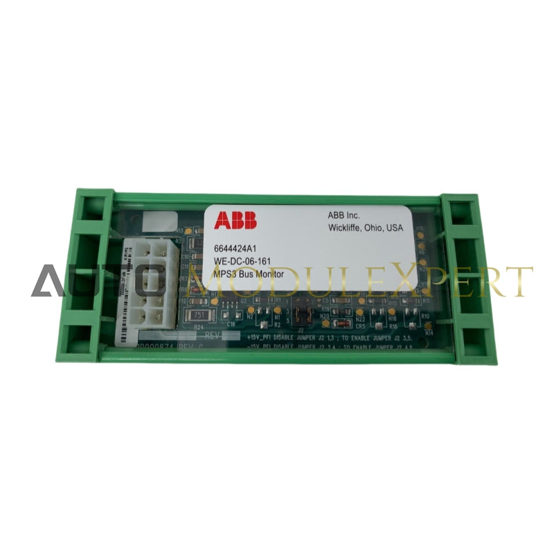 ABB 6644424A1 Voltage Bus Monitor Assembly